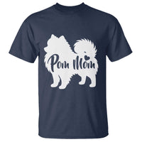 Proud Pom Mom T Shirt Pomeranian Dog Lover Gift