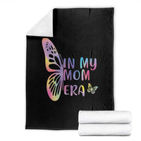 In My Mom Era Throw Blanket Colorful Butterfly Mothers Day Gift