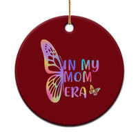 In My Mom Era Ceramic Ornament Colorful Butterfly Mothers Day Gift