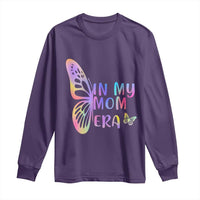 In My Mom Era Long Sleeve Shirt Colorful Butterfly Mothers Day Gift