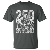 250 Years Strong Bigfoot Guitar T Shirt USA 250th Anniversary Gift