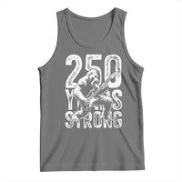 250 Years Strong Bigfoot Guitar Tank Top USA 250th Anniversary Gift
