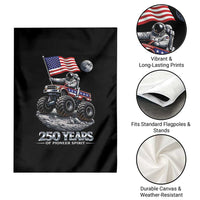 Astronaut 250 Years Of Pioneer Spirit Garden Flag USA 250th Anniversary