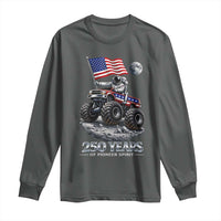 Astronaut 250 Years Of Pioneer Spirit Long Sleeve Shirt USA 250th Anniversary