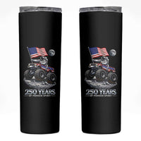 Astronaut 250 Years Of Pioneer Spirit Skinny Tumbler USA 250th Anniversary