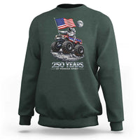 Astronaut 250 Years Of Pioneer Spirit Sweatshirt USA 250th Anniversary
