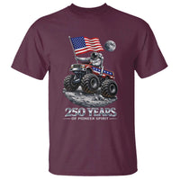 Astronaut 250 Years Of Pioneer Spirit T Shirt USA 250th Anniversary
