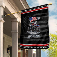 Astronaut 250 Years Of Pioneer Spirit Patriotic Garden Flag USA 250th Anniversary