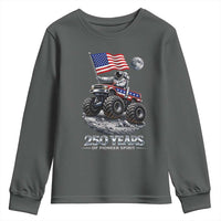 Astronaut 250 Years Of Pioneer Spirit Youth Sweatshirt USA 250th Anniversary