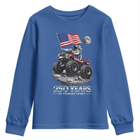 Astronaut 250 Years Of Pioneer Spirit Youth Sweatshirt USA 250th Anniversary