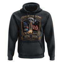 Astronaut 250 Years Of Pioneer Spirit Hoodie Patriotic Astronaut Graphic Gift