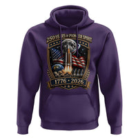 Astronaut 250 Years Of Pioneer Spirit Hoodie Patriotic Astronaut Graphic Gift