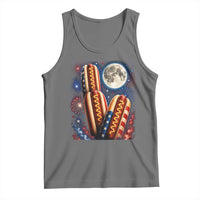 4th Of July Hotdog Fireworks Tank Top American Food Lovers