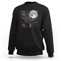 American Flag Dragonfly Patriotic 4th Of July Sweatshirt