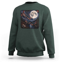 American Flag Dragonfly Patriotic 4th Of July Sweatshirt