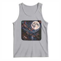 American Flag Dragonfly Patriotic 4th Of July Tank Top