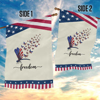 Freedom Dragonfly American Flag 4th Of July Patriotic Garden Flag Nature Lover Graphic