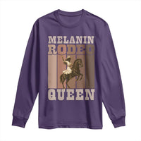 African American Cowgirl Long Sleeve Shirt Melanin Rodeo Queen Western Country - Wonder Print Shop