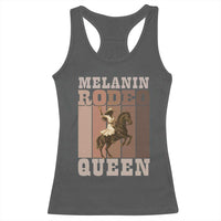 African American Cowgirl Racerback Tank Top Melanin Rodeo Queen Western Country - Wonder Print Shop