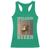 African American Cowgirl Racerback Tank Top Melanin Rodeo Queen Western Country - Wonder Print Shop
