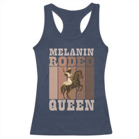 African American Cowgirl Racerback Tank Top Melanin Rodeo Queen Western Country - Wonder Print Shop