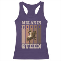 African American Cowgirl Racerback Tank Top Melanin Rodeo Queen Western Country - Wonder Print Shop
