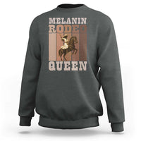 African American Cowgirl Sweatshirt Melanin Rodeo Queen Western Country - Wonder Print Shop