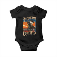 Modern Cowgirls Baby Onesie American Woman Western Rodeo - Wonder Print Shop