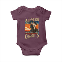 Modern Cowgirls Baby Onesie American Woman Western Rodeo - Wonder Print Shop