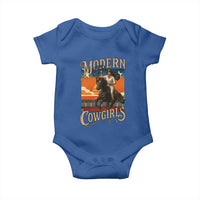 Modern Cowgirls Baby Onesie American Woman Western Rodeo - Wonder Print Shop
