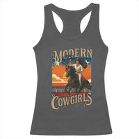 Modern Cowgirls Racerback Tank Top American Woman Western Rodeo - Wonder Print Shop