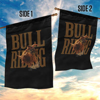 Bull Riding Cowboy Western Texas Rodeo Life Garden Flag - Wonder Print Shop