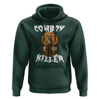 Cowboy Killer Halloween Skeleton Hoodie Gothic Western Art - Wonder Print Shop