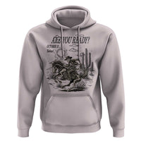 Halloween Skeleton Hoodie Are You Ready October 31 Rodeo Cowboy - Wonder Print Shop