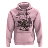 Halloween Skeleton Hoodie Are You Ready October 31 Rodeo Cowboy - Wonder Print Shop