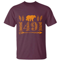 1491 Indigenous Peoples Day T Shirt Proud Native American Pride