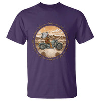 Native American Biker Gift T Shirt Skull Motorcycle Rider