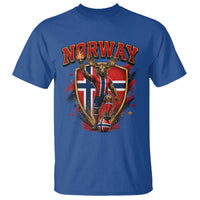 Funny Norway Norwegian Moose T Shirt Soccer Fan Game Day Gift