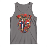 Funny Norway Norwegian Moose Tank Top Soccer Fan Game Day Gift