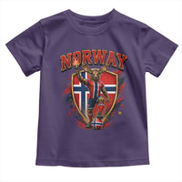 Funny Norway Norwegian Moose Toddler T Shirt Soccer Fan Game Day Gift