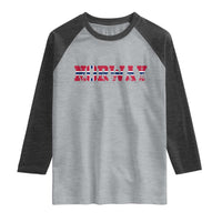 Vintage Norway Fotball Raglan Shirt Scandinavian Pride Fan Gift