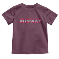 Vintage Norway Fotball Toddler T Shirt Scandinavian Pride Fan Gift