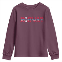 Vintage Norway Fotball Youth Sweatshirt Scandinavian Pride Fan Gift