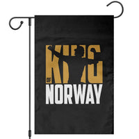 King Of Norway Football Garden Flag Proud Norwegian Supporter Fan