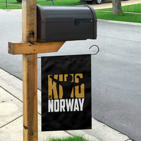 King Of Norway Football Garden Flag Proud Norwegian Supporter Fan