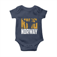 King Of Norway Football Baby Onesie Proud Norwegian Supporter Fan