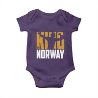King Of Norway Football Baby Onesie Proud Norwegian Supporter Fan