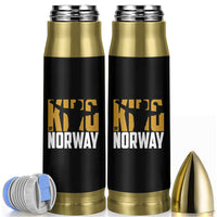 King Of Norway Football Bullet Tumbler Proud Norwegian Supporter Fan