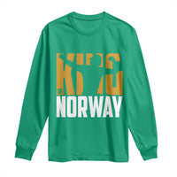 King Of Norway Football Long Sleeve Shirt Proud Norwegian Supporter Fan