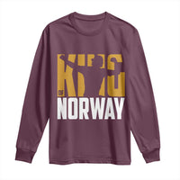 King Of Norway Football Long Sleeve Shirt Proud Norwegian Supporter Fan